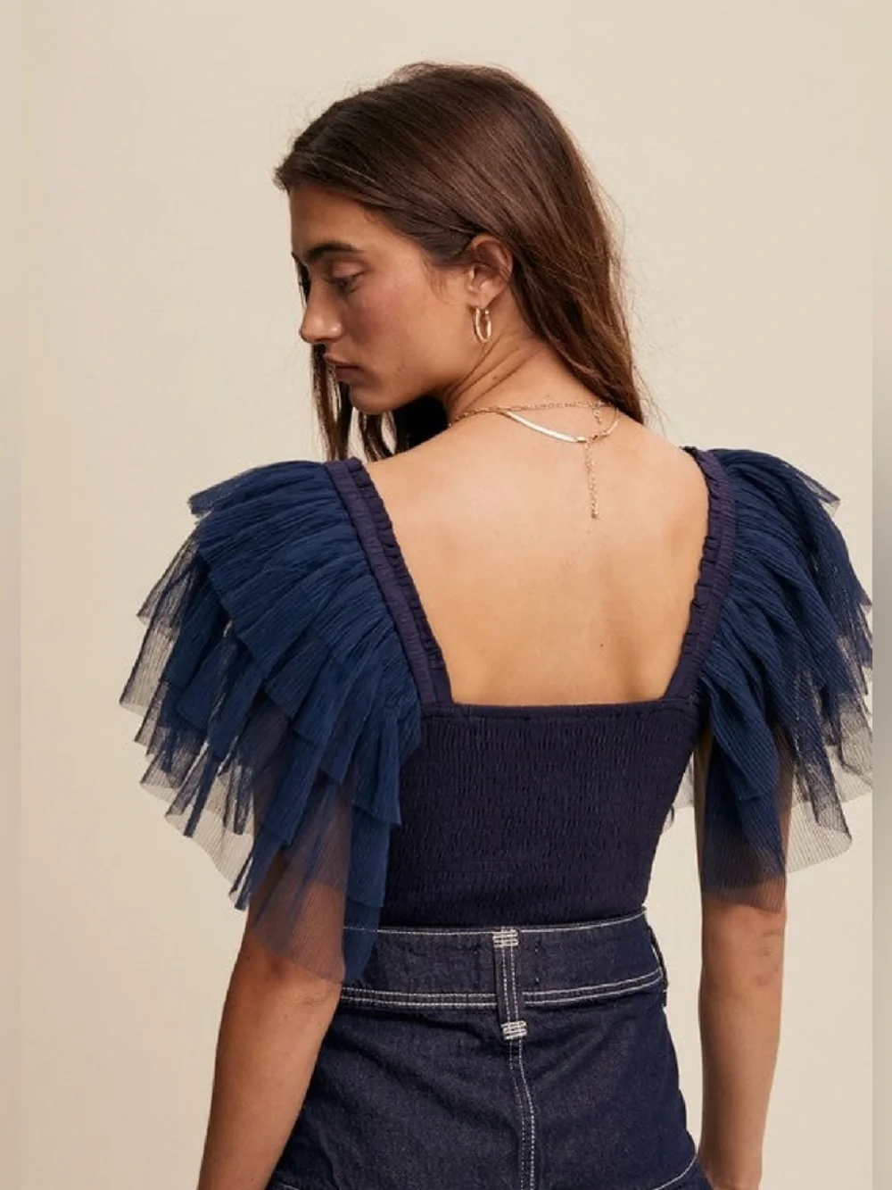 Ruffle Bodysuit - Picture 2 of 4